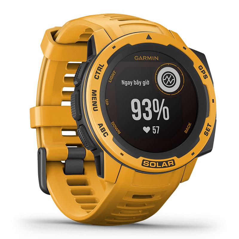 Garmin Watch Instinct Solar GPS Chính Hãng
