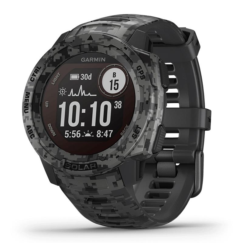Garmin Watch Instinct Solar Camo Edition GPS Chính Hãng