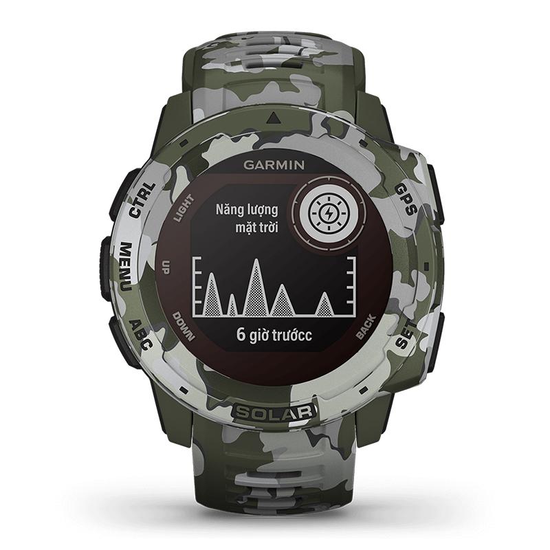 Garmin Watch Instinct Solar Camo Edition GPS Chính Hãng