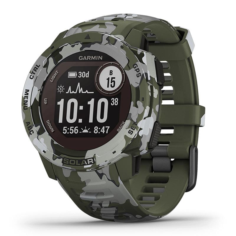 Garmin Watch Instinct Solar Camo Edition GPS Chính Hãng