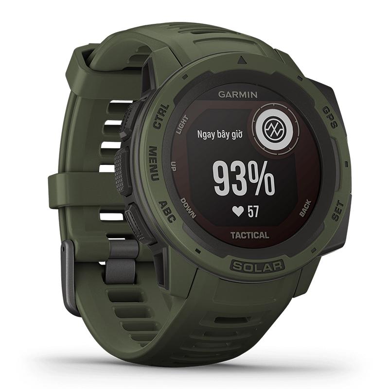 Garmin Watch Instinct Solar Tactical Edition GPS Chính Hãng
