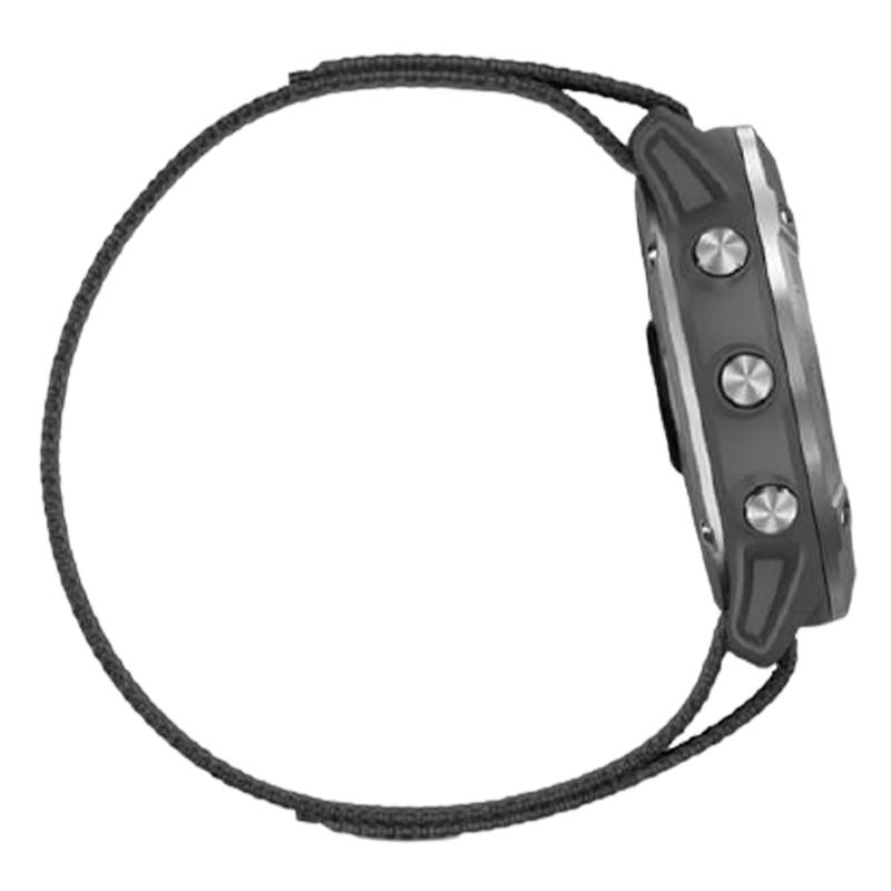 Garmin Watch Enduro GPS Steel with Gray Ultrafit Nylon Strap Chính Hãng