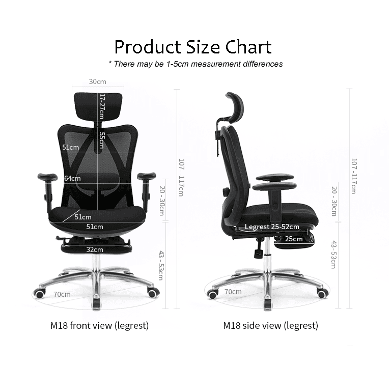 Ghế Văn Phòng Cao Cấp Ergonomic Develop ERC-18SF