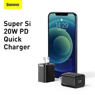 Bộ Sạc Kèm Cáp BASEUS Super Si Quick Charger 20W