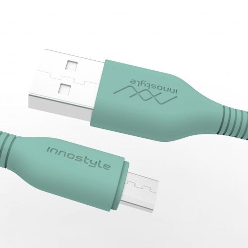 Cáp Innostyle Jazzy 10W USB-A to Micro 1.2M Chuẩn MFi (Hàng Chính Hãng)