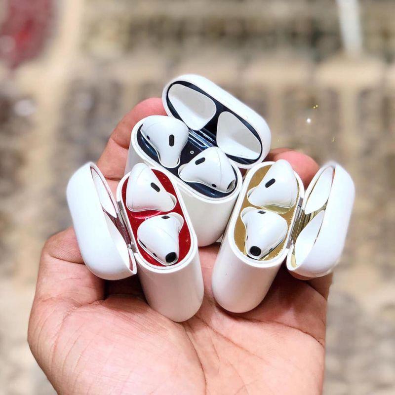 Dán Nắp Chống Bụi Airpods 2/ Airpods Pro/ Airpods 3