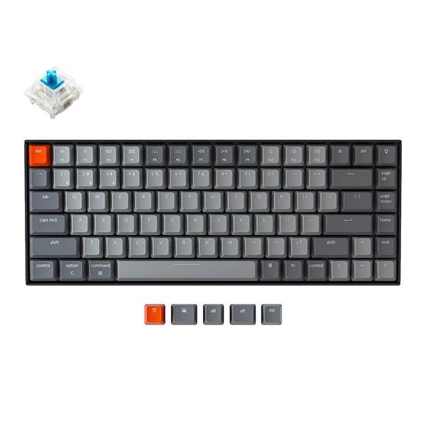 Bàn Phím Cơ Không Dây Keychron K2V2 84 Phím Nhựa Led Đơn Gateron Switch