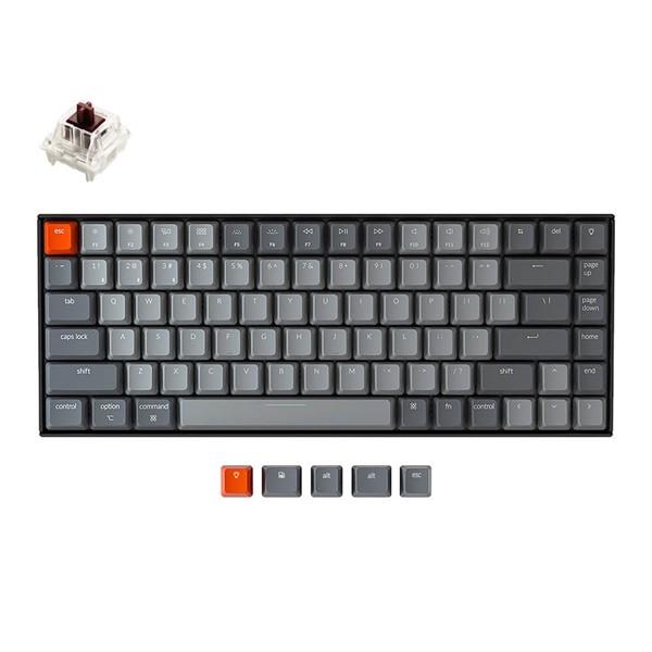 Bàn Phím Cơ Không Dây Keychron K2V2 84 Phím Nhựa Led Đơn Gateron Switch