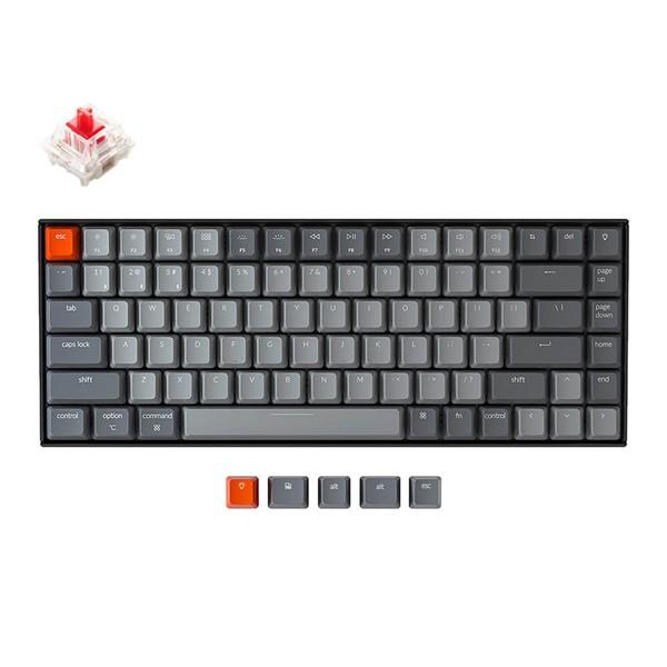 Bàn Phím Cơ Không Dây Keychron K2V2 84 Phím Nhựa Led Đơn Gateron Switch