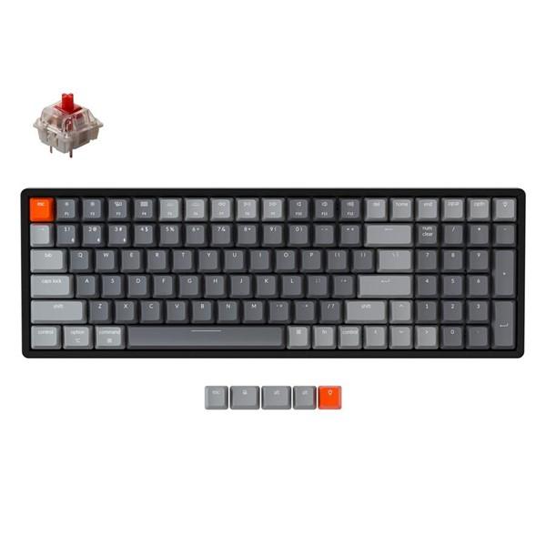 Bàn Phím Cơ Không Dây Keychron K4V2 100 Phím Nhôm Led RGB Gateron Switch