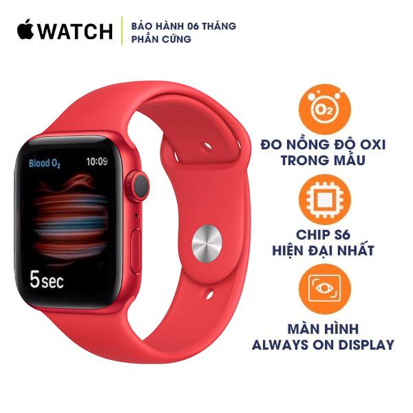 Apple Watch Series 6 40mm GPS Viền Nhôm Vòng Cao Su Likenew - Fullbox