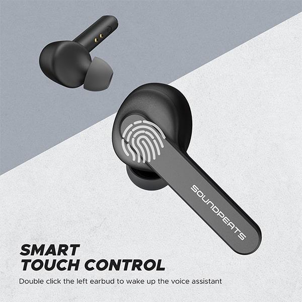 Tai nghe True Wireless Earbuds Soundpeats TrueCapsule Smart Touch Chính Hãng