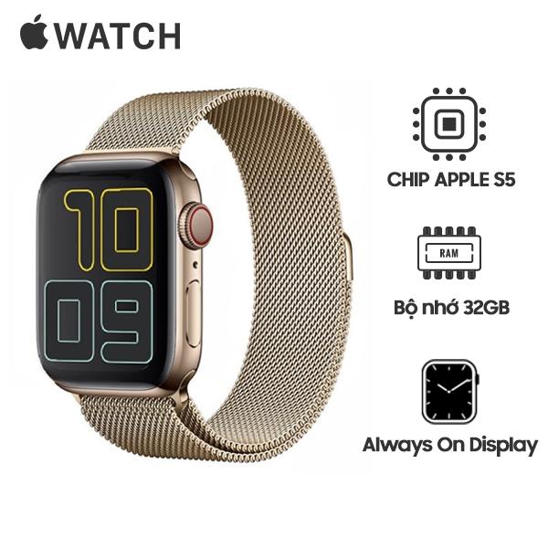 Apple Watch Series 5 Viền Thép Dây Thép Likenew