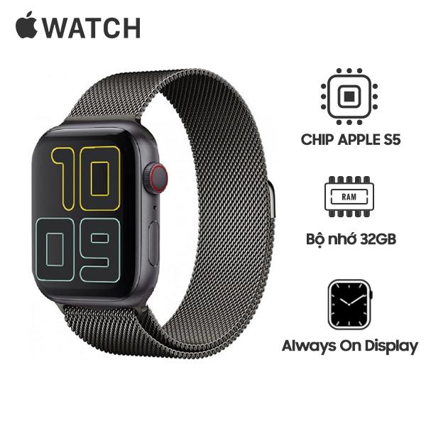 Apple Watch Series 5 44mm LTE Viền Nhôm Mới Trần - Chưa Kích Hoạt