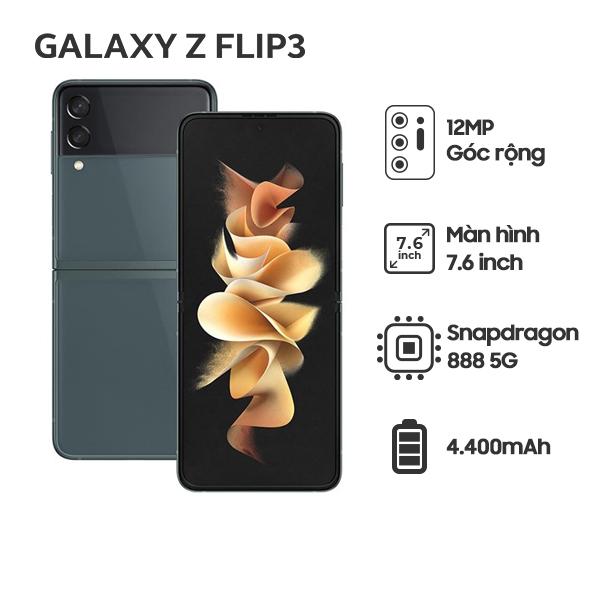Samsung Galaxy Z Flip3 5G 8GB/256GB Likenew - Fullbox