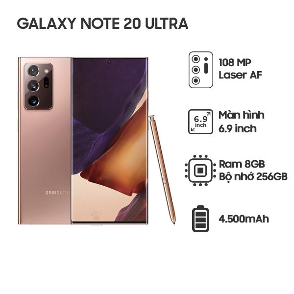Samsung Galaxy Note 20 Ultra 256GB Chính Hãng - BHĐT