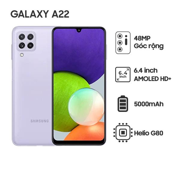 Samsung Galaxy A22 4G/128GB Chính Hãng - BHĐT