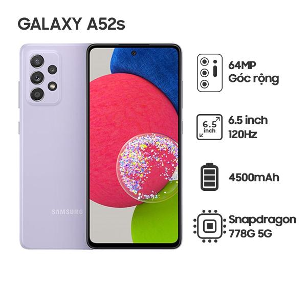 Samsung Galaxy A52s 8G/128GB 5G Mới - BHĐT