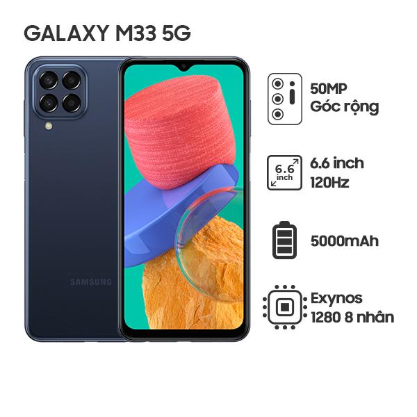 Samsung Galaxy M33 5G 8G/128GB Chính Hãng - BHĐT