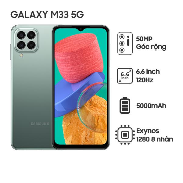 Samsung Galaxy M33 5G 8G/128GB Chính Hãng - BHĐT