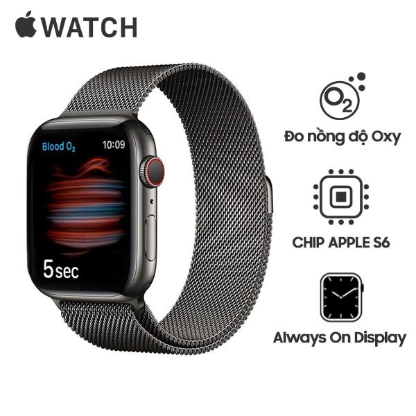Apple Watch Series 6 44mm Viền Thép Cũ