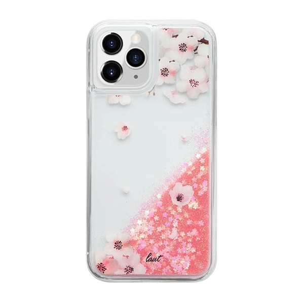 Ốp lưng LAUT Iphone 12 Pro Max Liquid Glitter Sakura