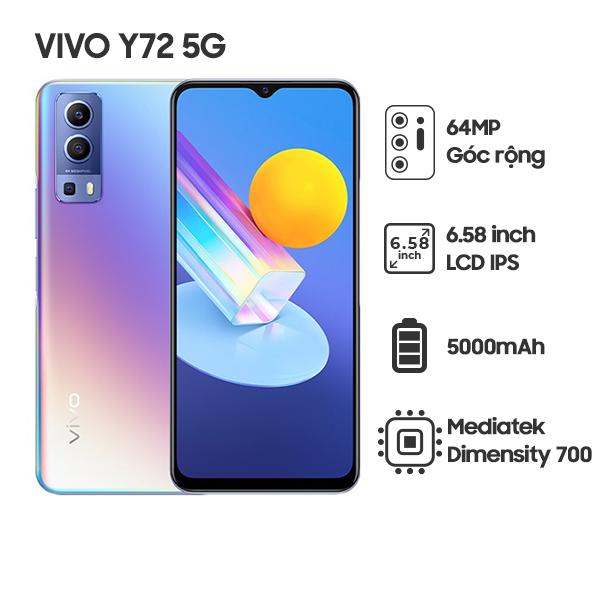 Vivo Y72 5G 8G/128G Chính Hãng