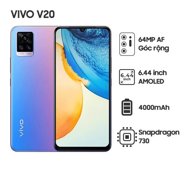 Vivo V20 2021 8G/128G Chính Hãng