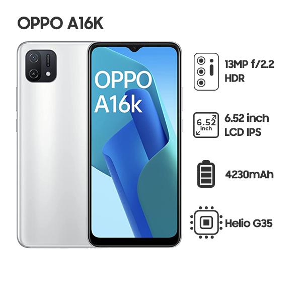 Oppo A16K 3G/32GB Chính Hãng