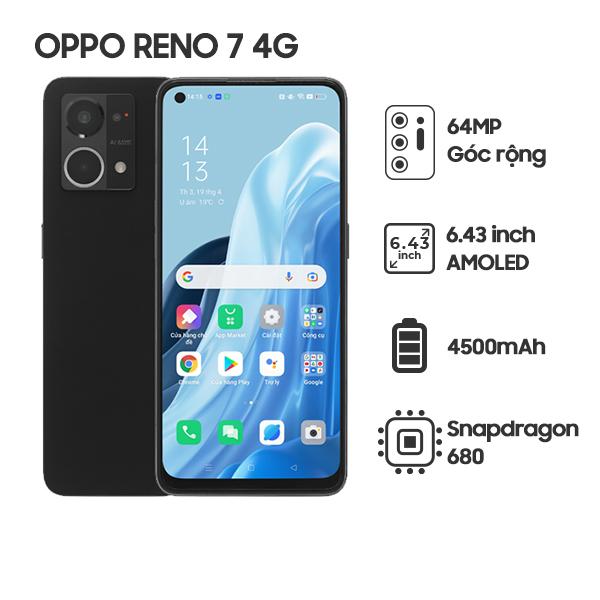 Oppo Reno 7 4G 8G/128GB Chính Hãng