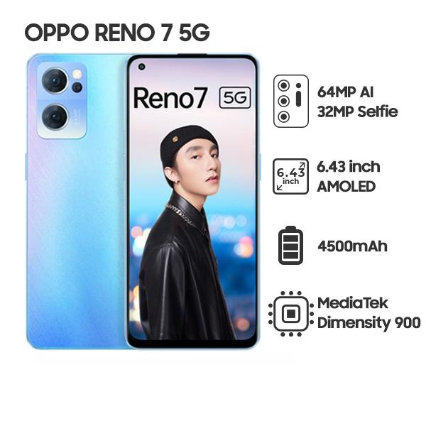 Oppo Reno 7 5G 8G/256GB Chính Hãng