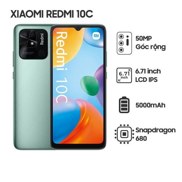Xiaomi Redmi 10C 4G/128GB Chính Hãng