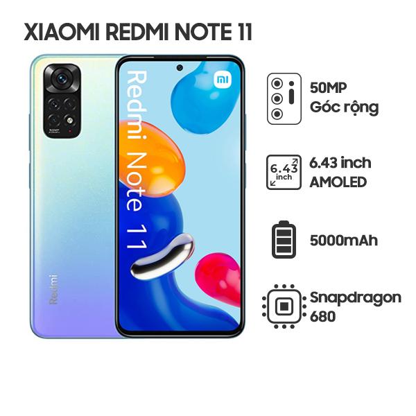 Xiaomi Redmi Note 11 4G/64GB Chính Hãng