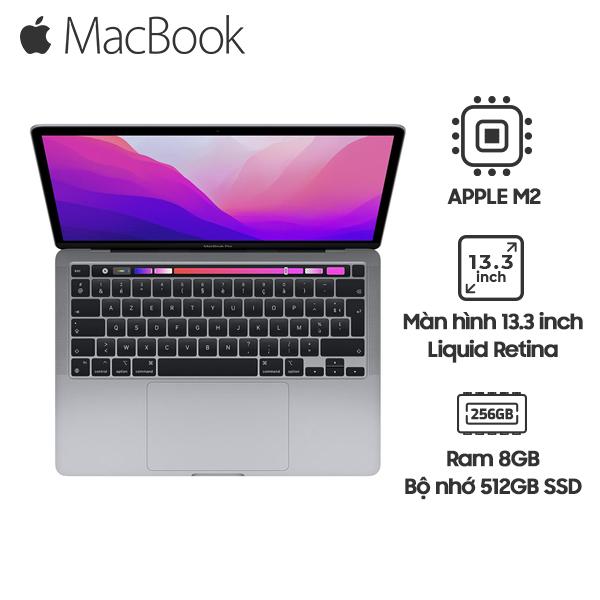 MacBook Pro 2022 13 Inch Chip M2 8GB | 512GB SSD Chính Hãng (MNEJ3, MNEQ3)