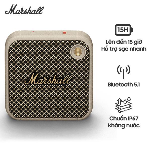 Loa Bluetooth Marshall Willen Likenew - Fullbox
