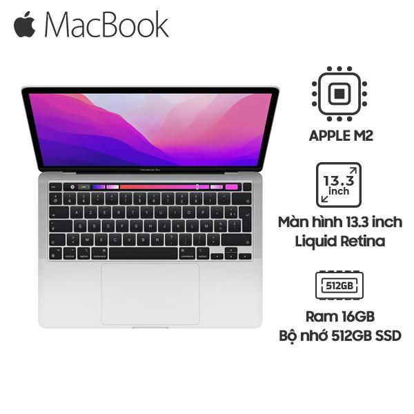 MacBook Pro 2022 13 Inch Chip M2 16GB | 512GB SSD Chính Hãng (Z16S/Z16R0003X, Z16U/Z16T0003X)