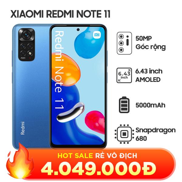 Xiaomi Redmi Note 11 4G/128GB Chính Hãng