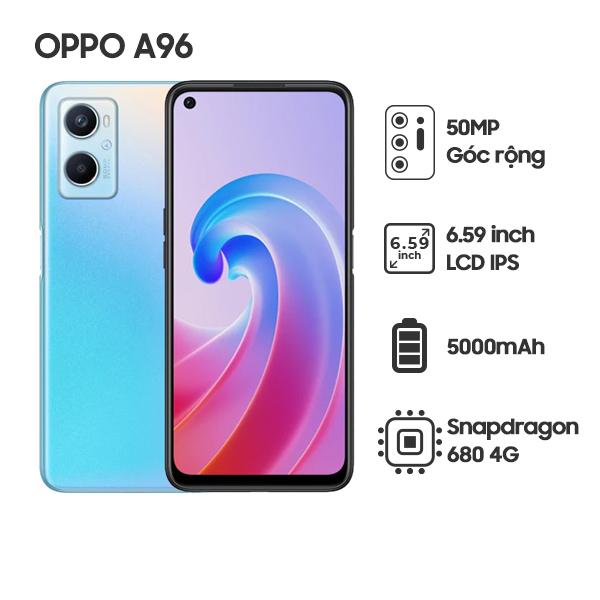 Oppo A96 8G/128GB Chính Hãng