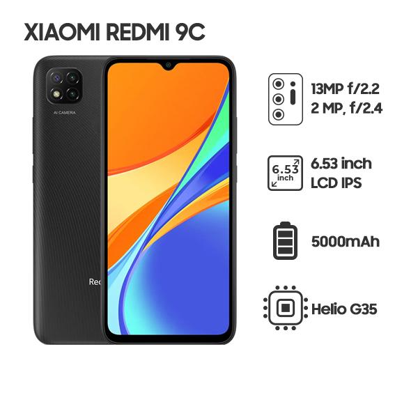 Xiaomi Redmi 9C 4G/128GB Chính Hãng
