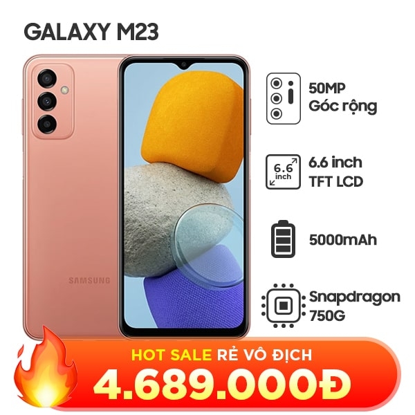Samsung Galaxy M23 6G/128GB Chính Hãng