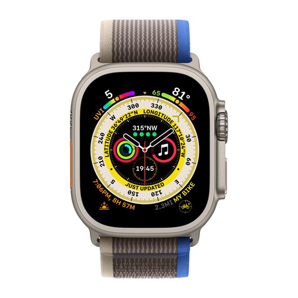 Apple Watch Ultra 49mm LTE Viền Titanium Dây Trail Chính Hãng VN/A