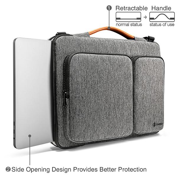 Túi Đeo Tomtoc Versatile 360° Shoulder Bags Macbook 13/14 Inch