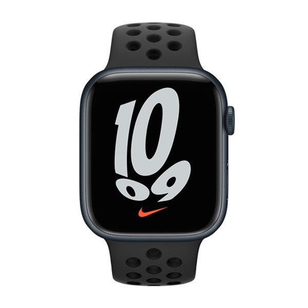 Apple Watch Nike Series 7 45mm Viền Nhôm Dây Anthractice Chính Hãng