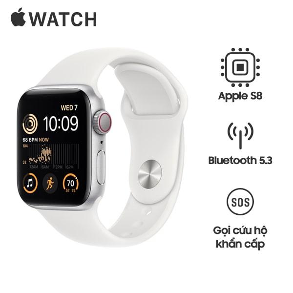 Apple Watch SE 2 44mm LTE Viền Nhôm Chính Hãng VN/A
