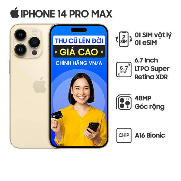 iPhone 14 Pro Max 256GB Chính Hãng VN/A