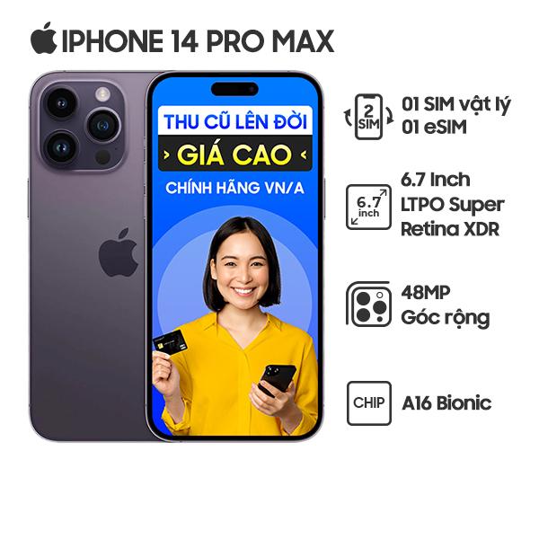 iPhone 14 Pro Max 128GB Chính Hãng VN/A