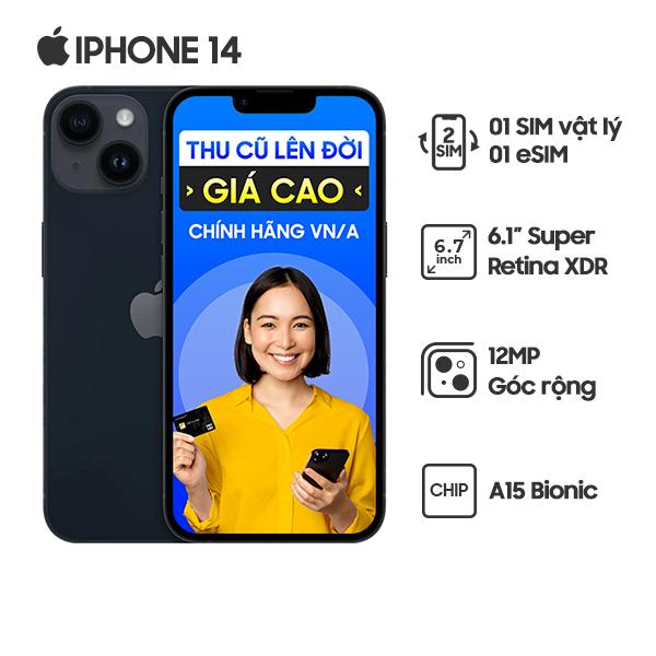 iPhone 14 128GB Chính Hãng VN/A - Đã Kích Hoạt