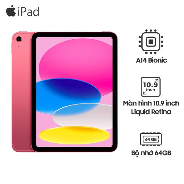 iPad Gen 10 10.9 inch Wifi 64GB Mới