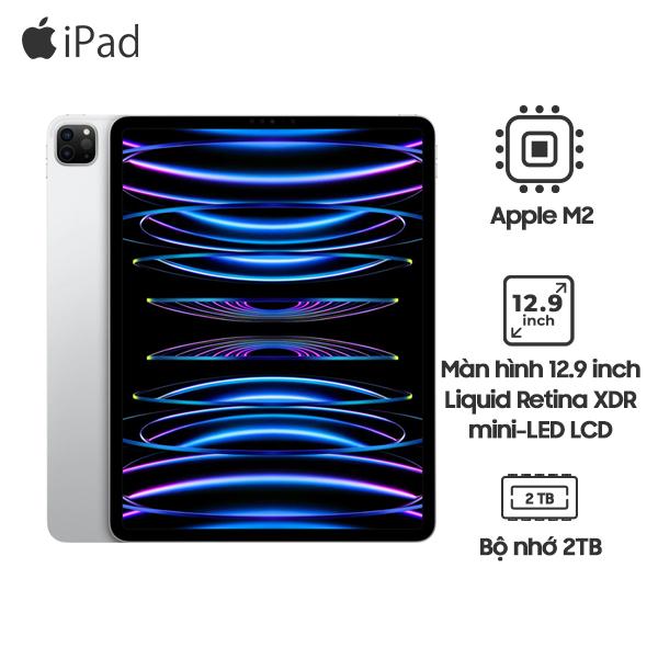 iPad Pro M2 12.9 inch 2022 Wifi 2TB Chính Hãng