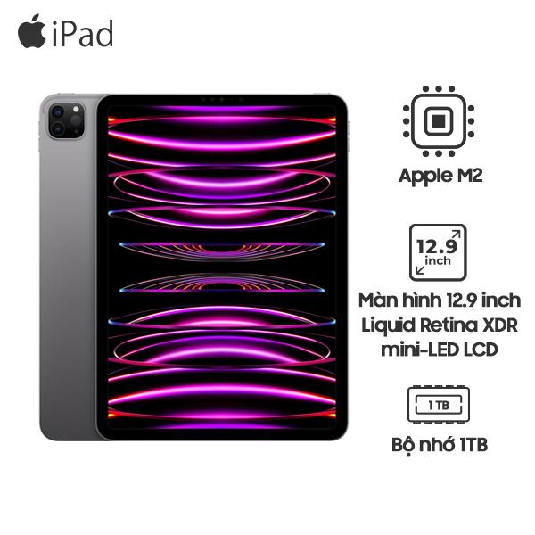 iPad Pro M2 12.9 inch 2022 Wifi 5G 1TB Chính Hãng